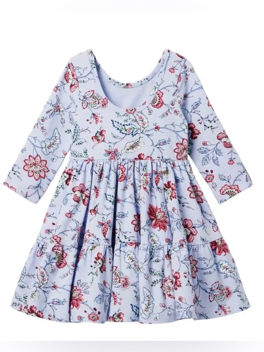 Janie and Jack 3/4 Sleeve Fall Jersey Dress